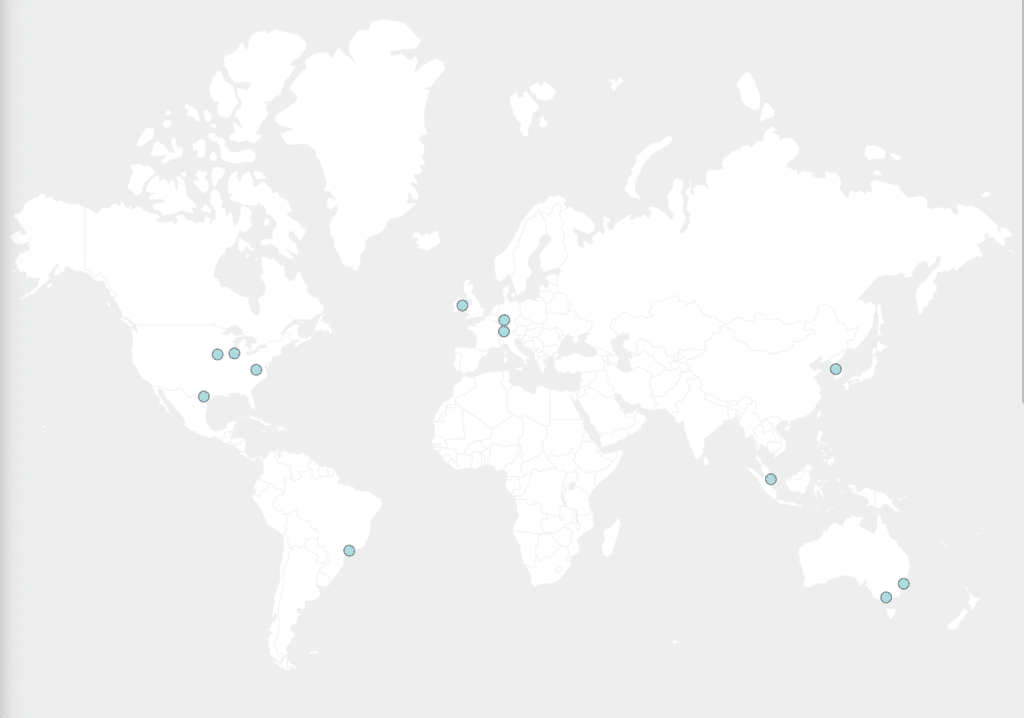 ARGOS Inventory map